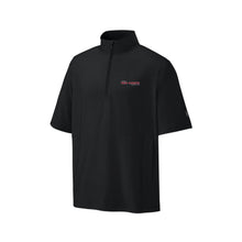 Load image into Gallery viewer, Red Angus: Short Sleeve 1/4 Zip Cage Pullover