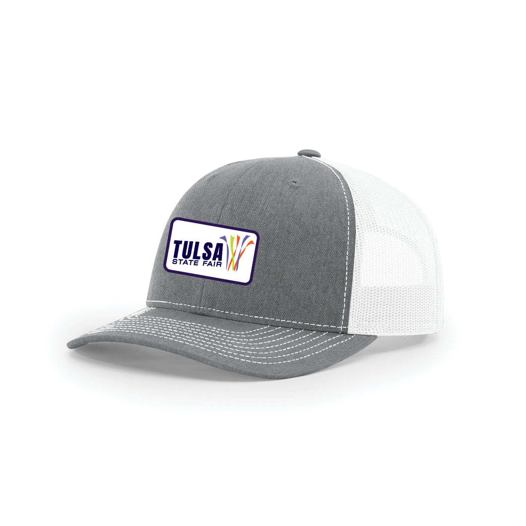 TSF: Grey Mesh Back Cap with Patch