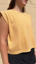 Load image into Gallery viewer, Inventory Sale: Women's Mustard Muscle Tank
