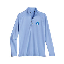 Load image into Gallery viewer, CHAR: Blue Performance 1/4 Zip Pullover
