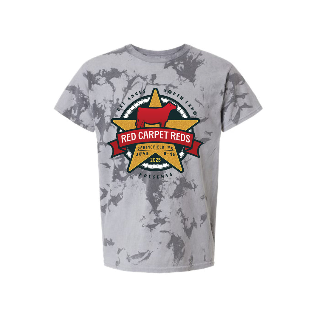 Red Angus: Tie-Dyed RAYE T-Shirt