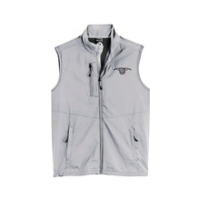 Load image into Gallery viewer, OCA: Men&#39;s Water Resistance Wind Vest: Platinum Grey
