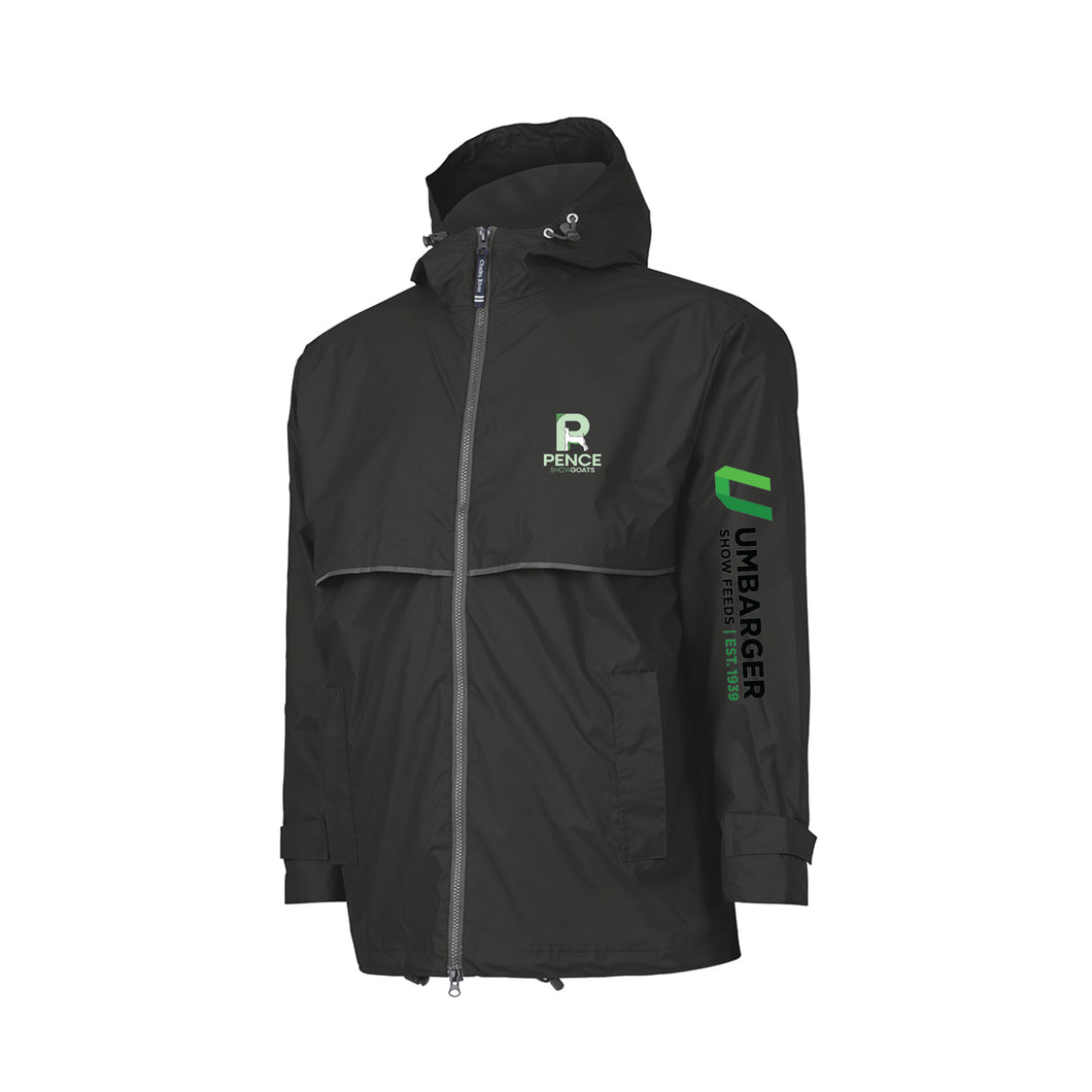 Pence: Men's Full Zip Hooded Raincoat