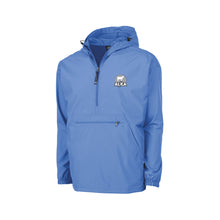 Load image into Gallery viewer, AICA: 1/4 Zip Hooded Pullover - Columbia Blue
