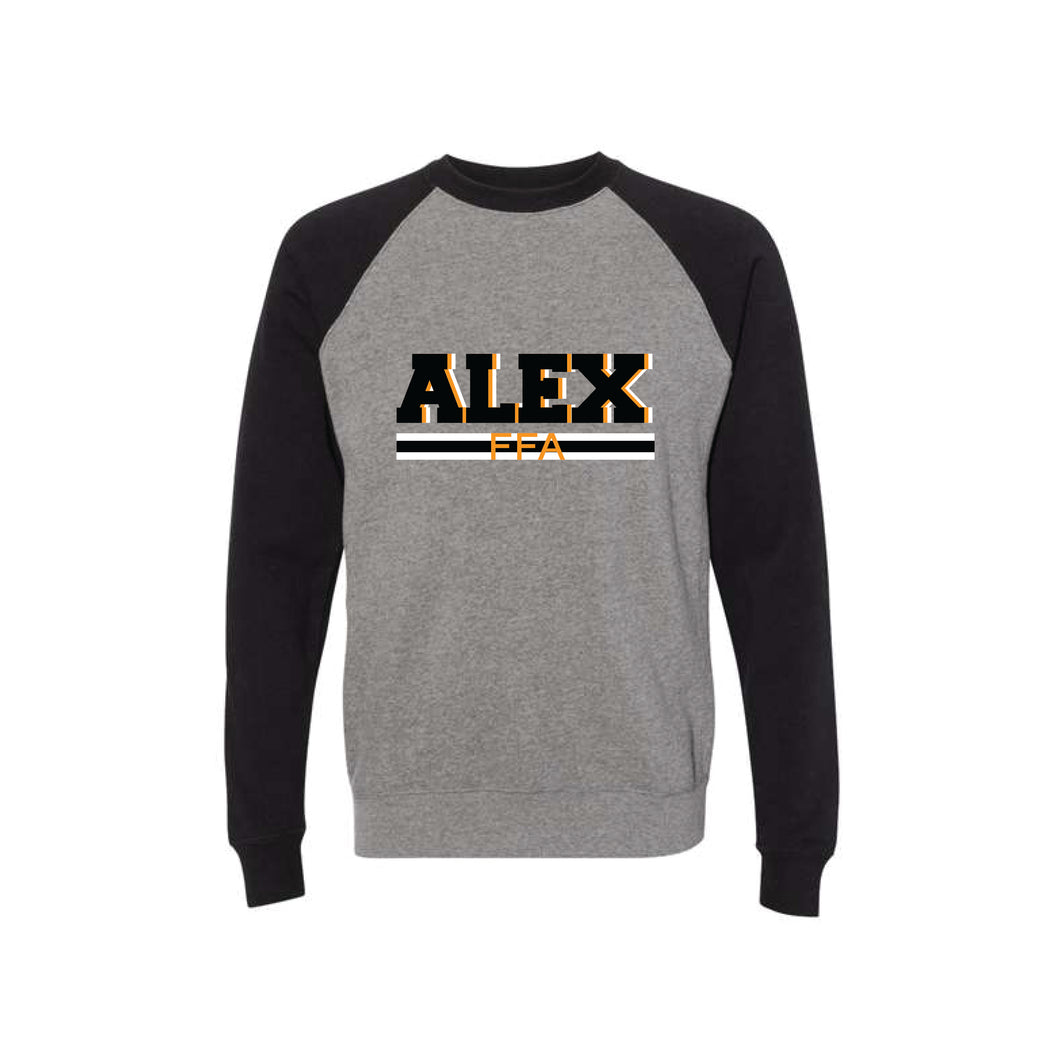 Alex: FFA Colorblock Crewneck Sweatshirt
