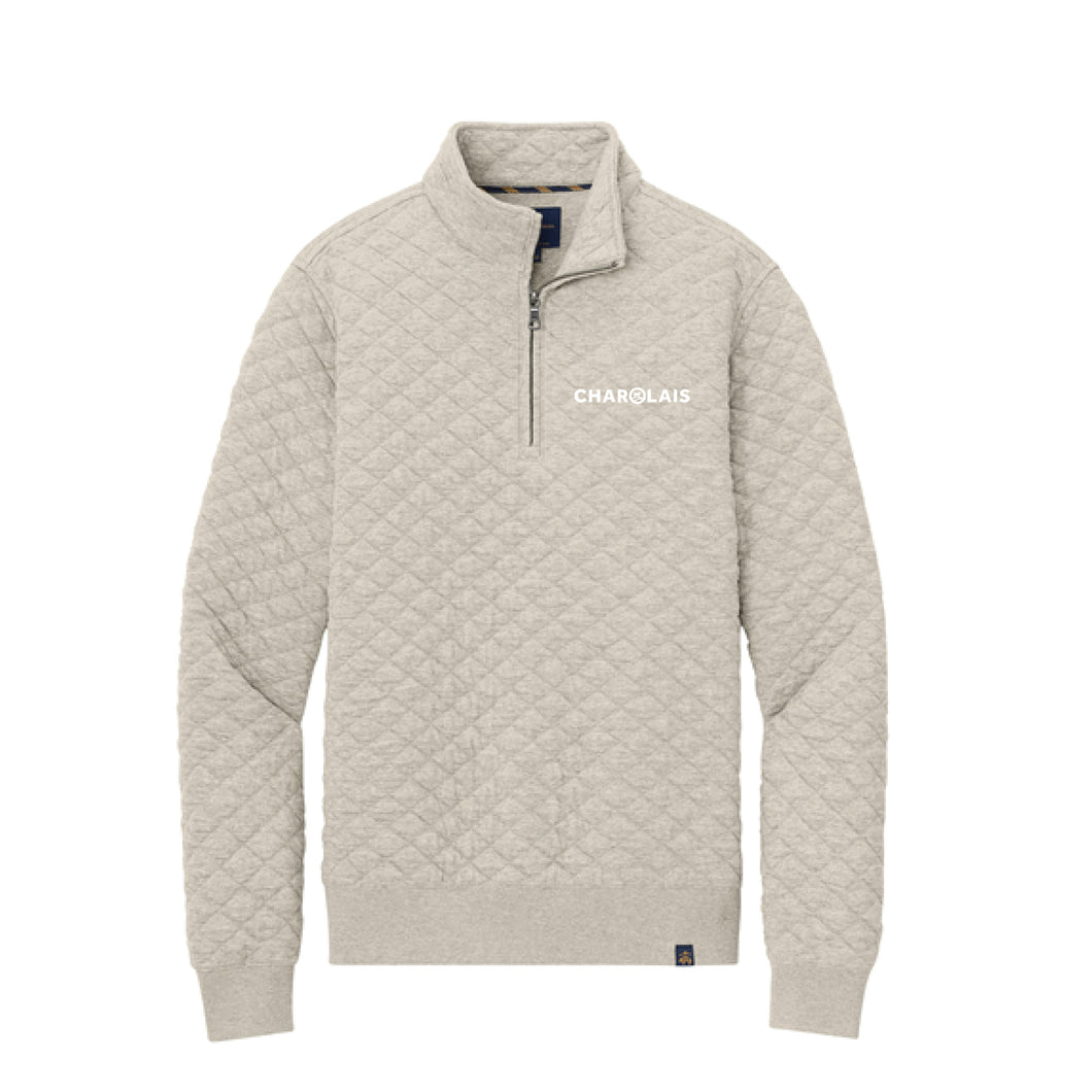 CHAR: Brooks Brothers Quilted Pullover