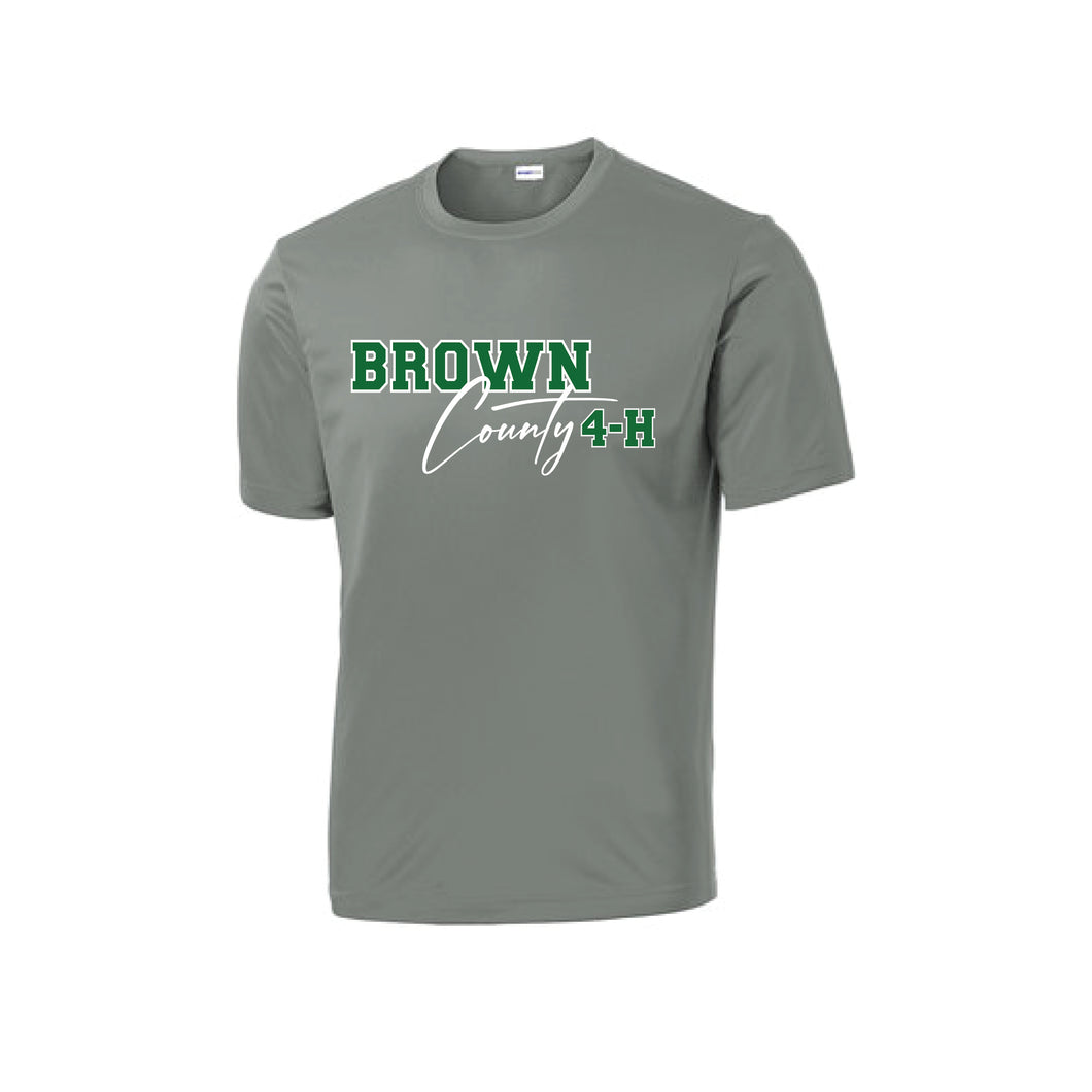 Brown County 2023: Grey Performance T-Shirt