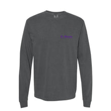 Load image into Gallery viewer, KSU: Pepper Comfort Colors Long Sleeve T-Shirt
