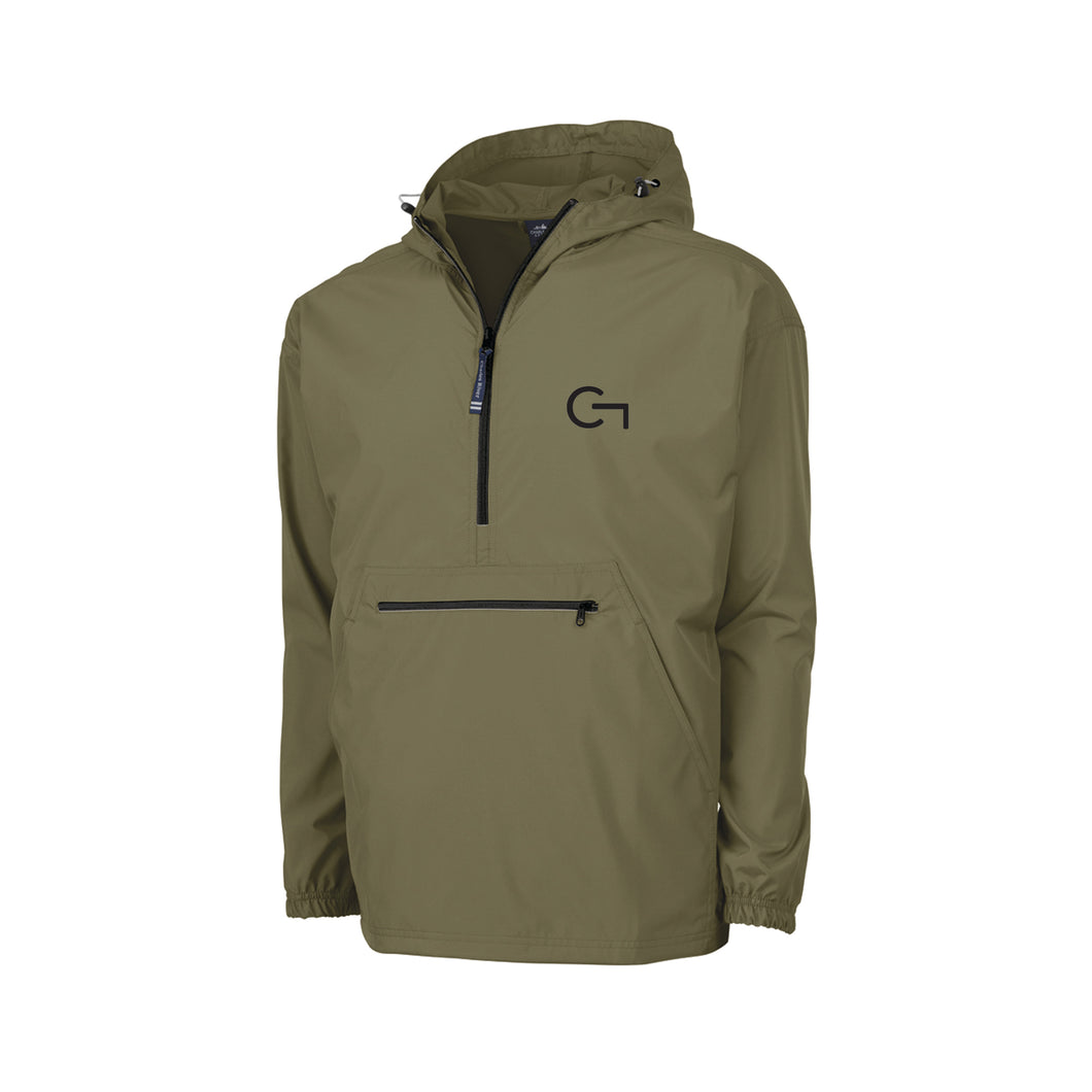 Church: Olive 1/4 Zip Pullover