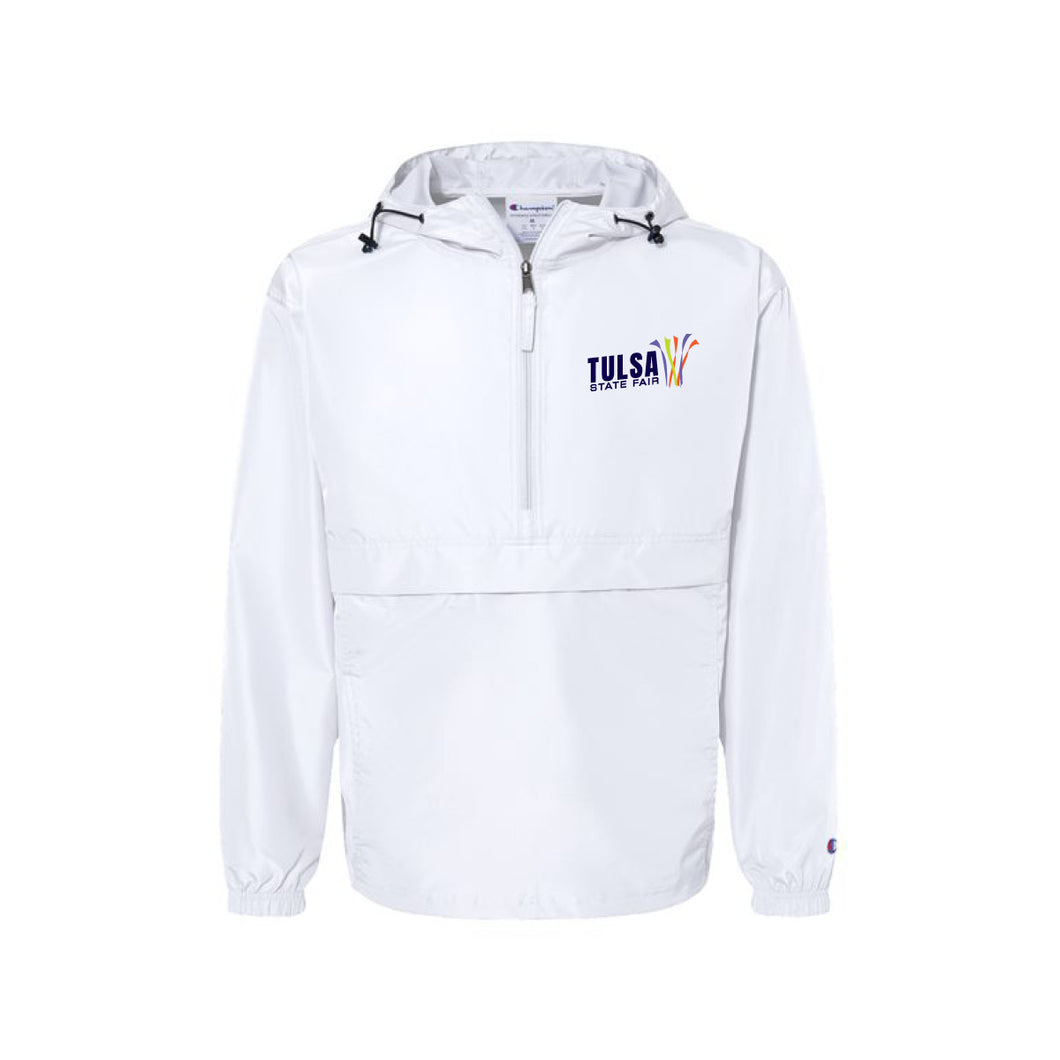 TSF: White 1/4 Zip Pullover
