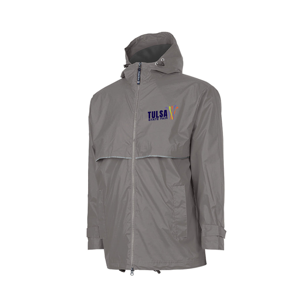 TSF: Grey Rain Coat