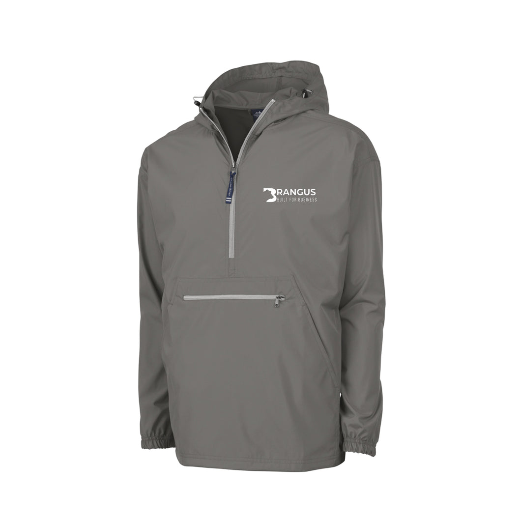 Brangus: Grey 1/4 Zip Pullover