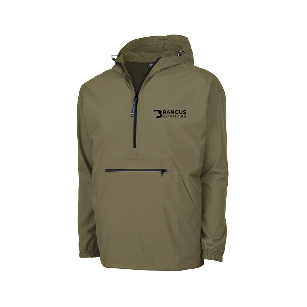 Brangus: Olive 1/4 Zip Pullover