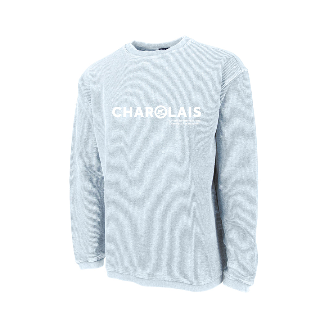 CHAR: Corded Crewneck Sweatshirt