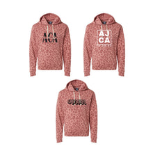 Load image into Gallery viewer, AJCA: Dusty Rose Leopard Hoodie
