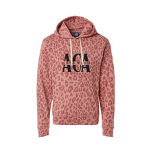 Load image into Gallery viewer, AJCA: Dusty Rose Leopard Hoodie
