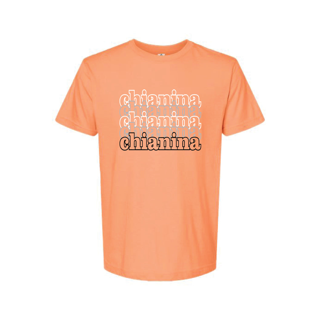 AJCA: Heather Orange Short Sleeve T-shirt