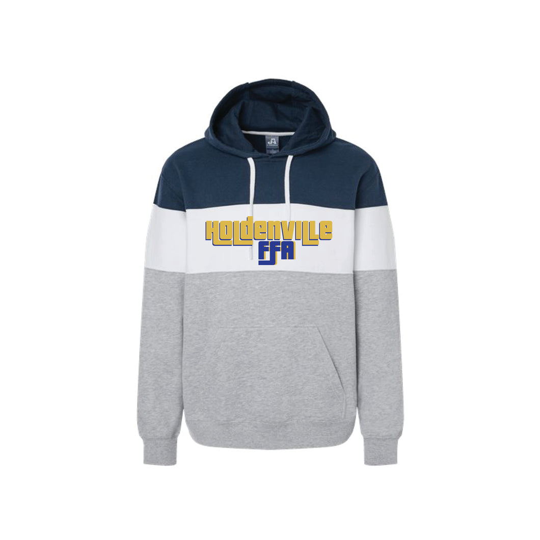 Holdenville FFA: Color Block Hoodie