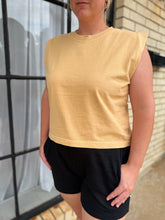 Load image into Gallery viewer, Inventory Sale: Women's Mustard Muscle Tank
