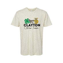 Load image into Gallery viewer, Clayton: Natural Leopard Short Sleeve T-Shirt
