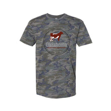 Load image into Gallery viewer, OKSA: Vintage Camo Short Sleeve T-Shirt
