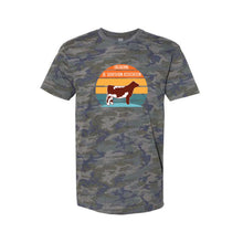 Load image into Gallery viewer, OKSA: Vintage Camo Short Sleeve T-Shirt
