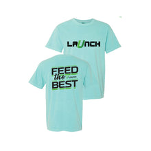 Load image into Gallery viewer, Umbarger: Comfort Colors Mint T-Shirt: Launch Logo
