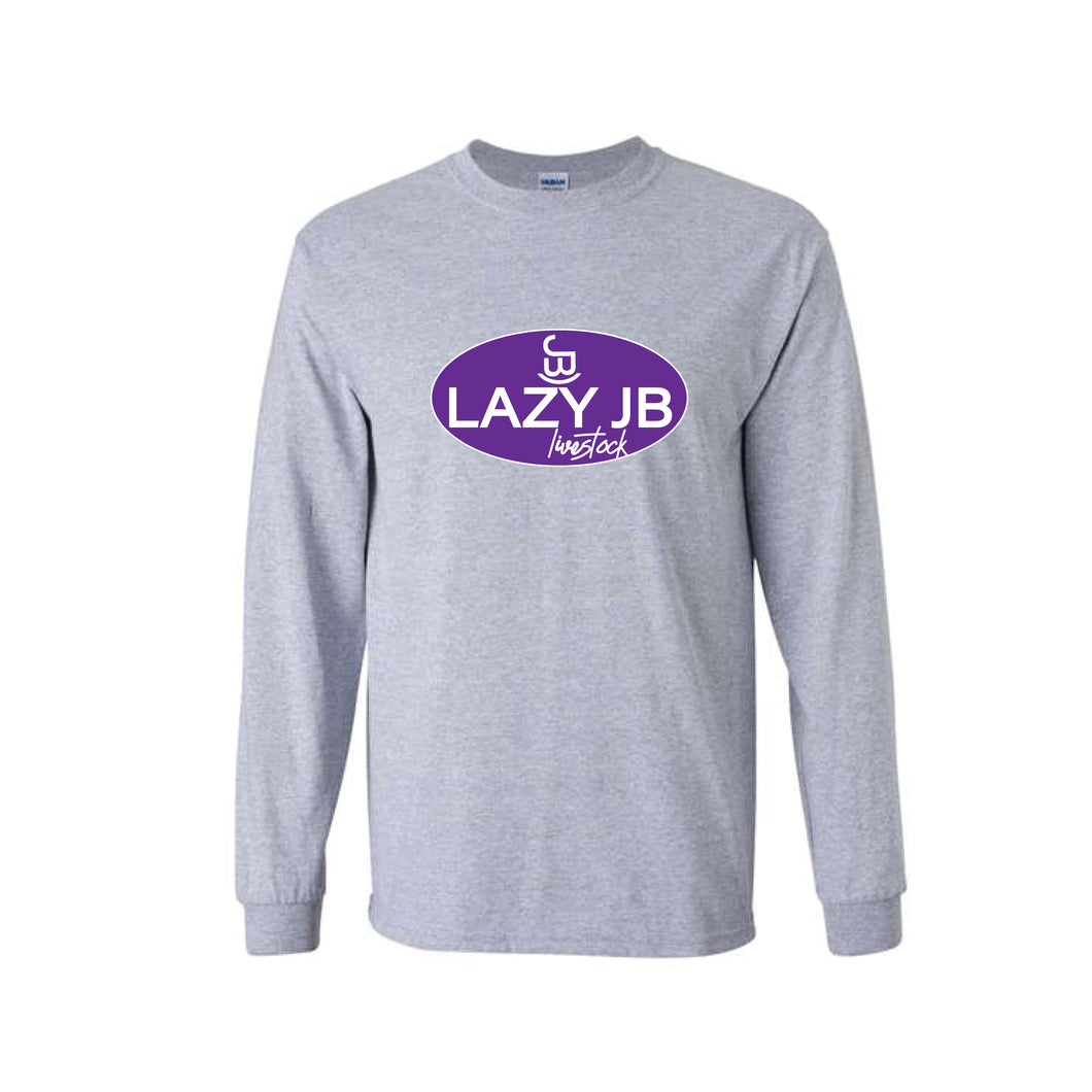 LazyJB: Grey Long Sleeve T-shirt