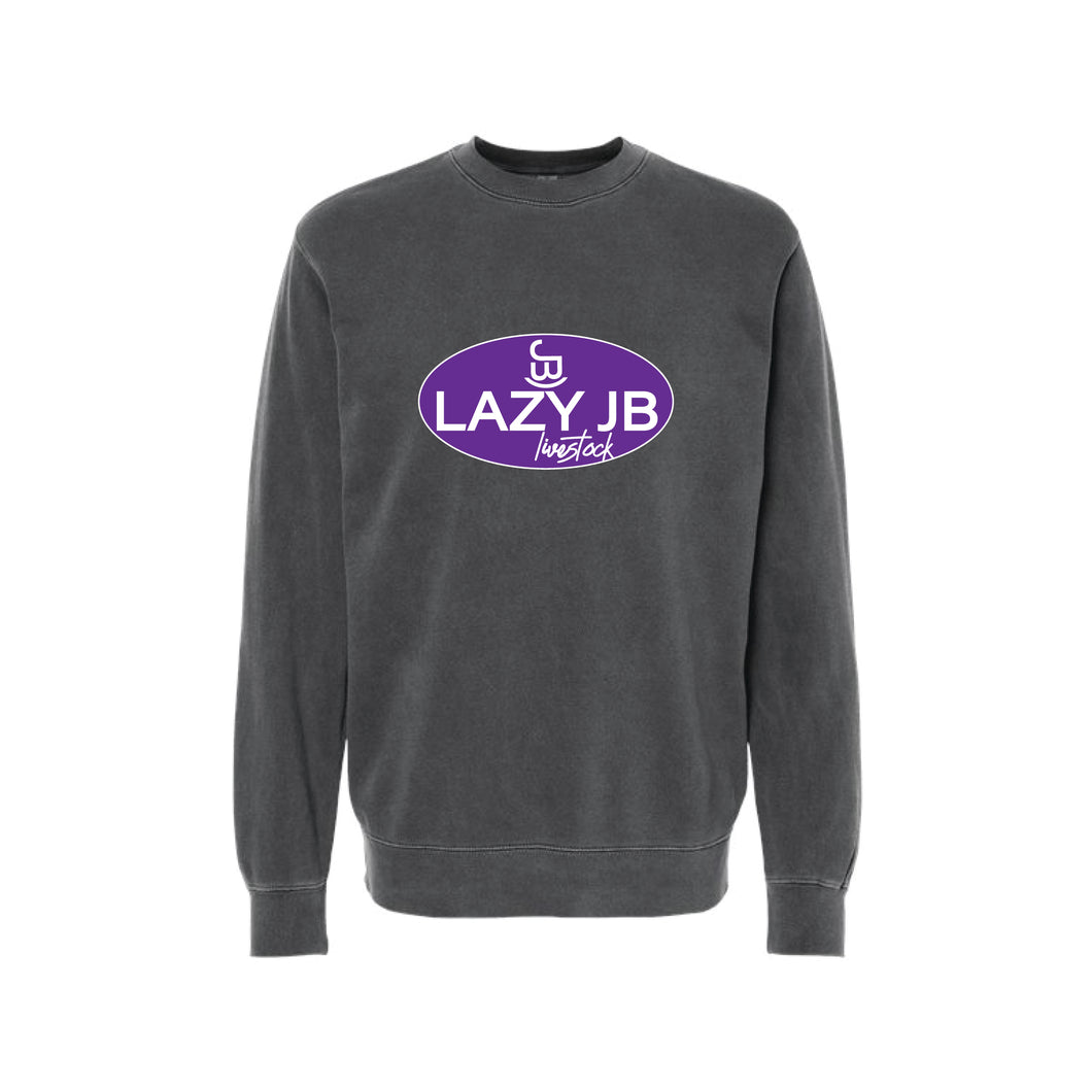 LazyJB: Pigment Dyed Crewneck