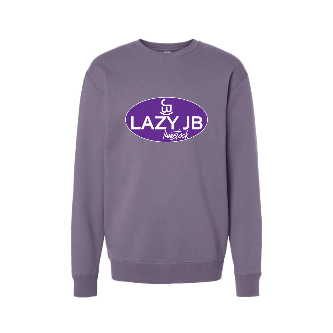 LazyJB: Plum Crewneck