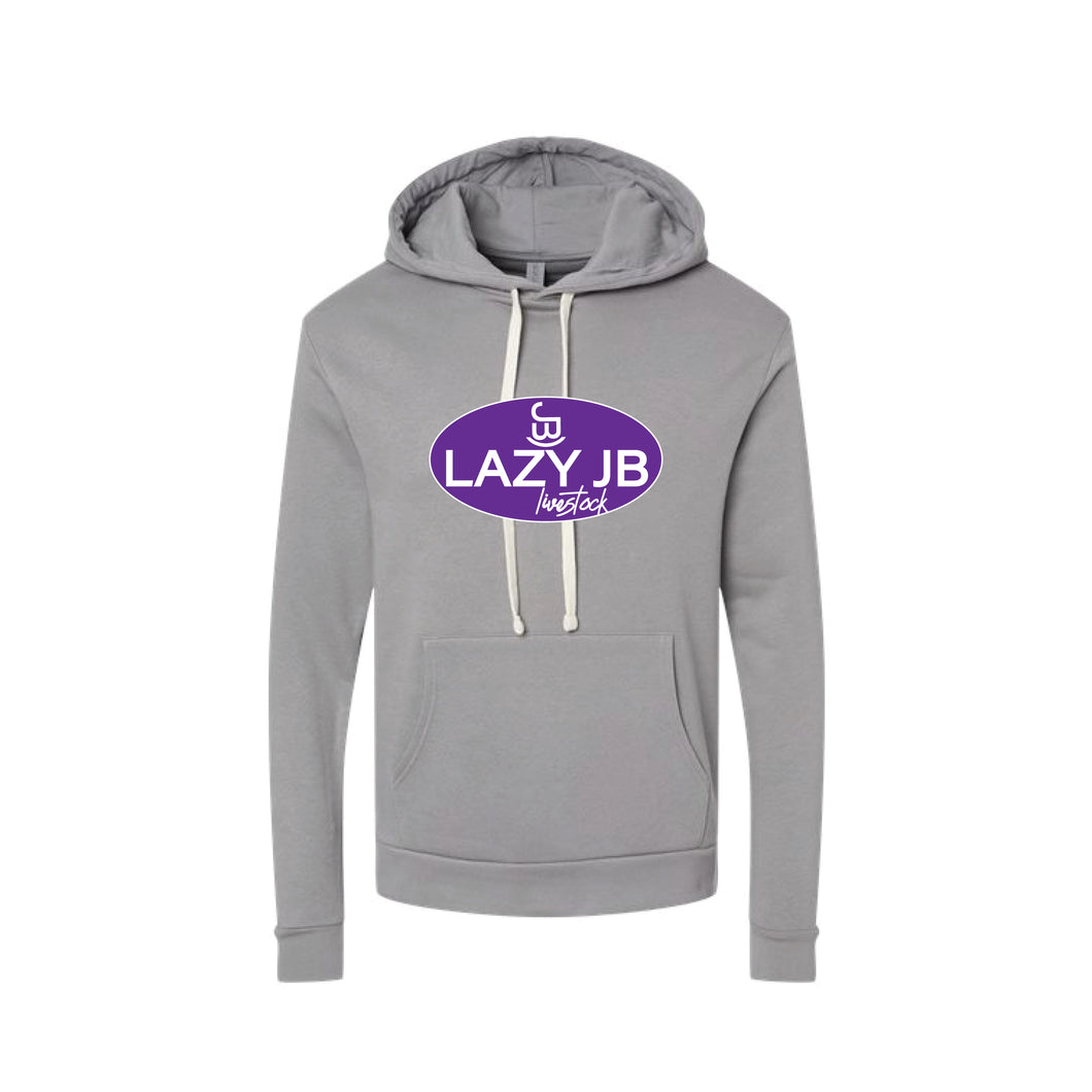 LazyJB: Lead Grey Hoodie