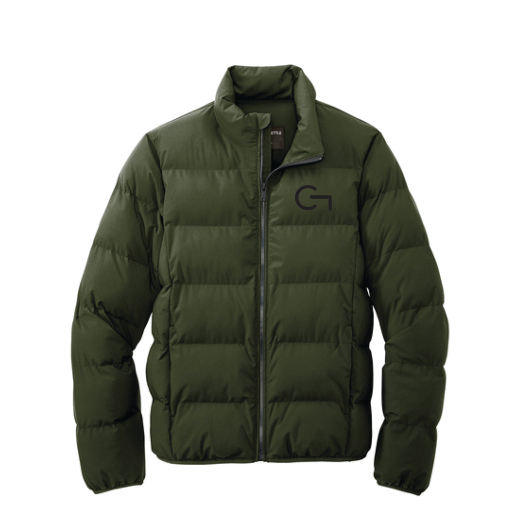 Church: Green Men's Puffer Jacket