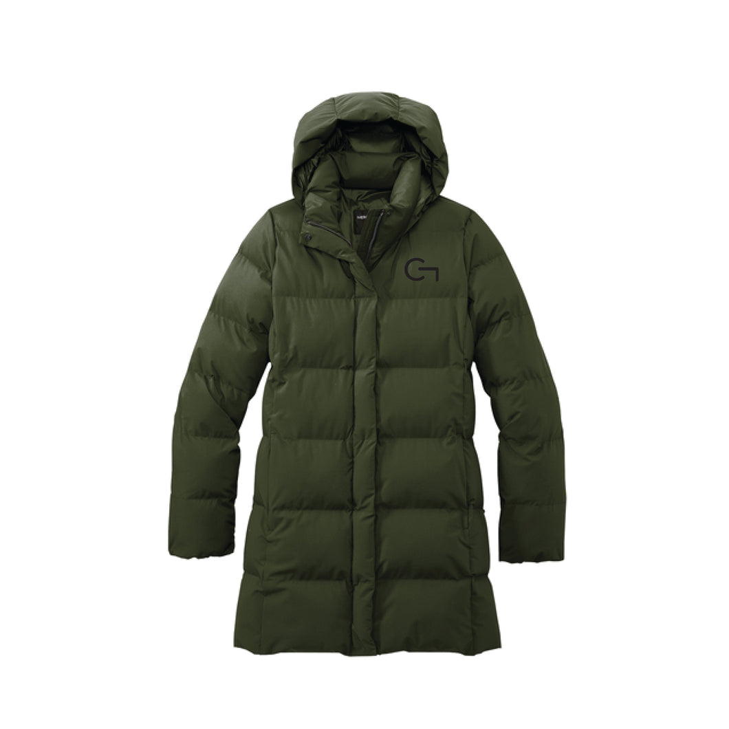 Church: Green Women's Puffy Parka