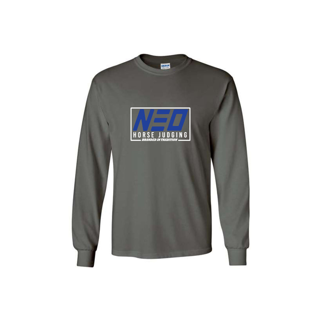 NEO Horse: Charcoal Long Sleeve T-Shirt
