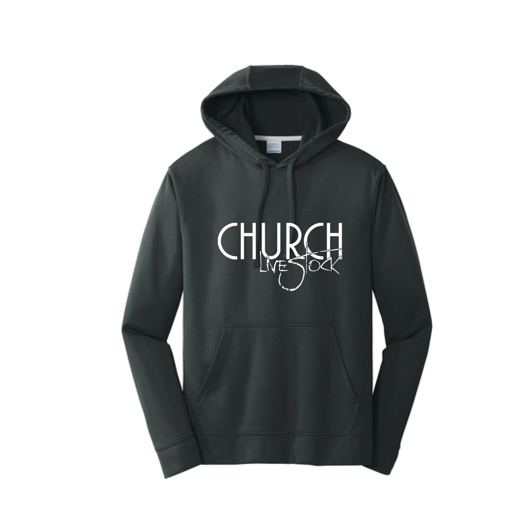 Church: Black Performance Hoodie