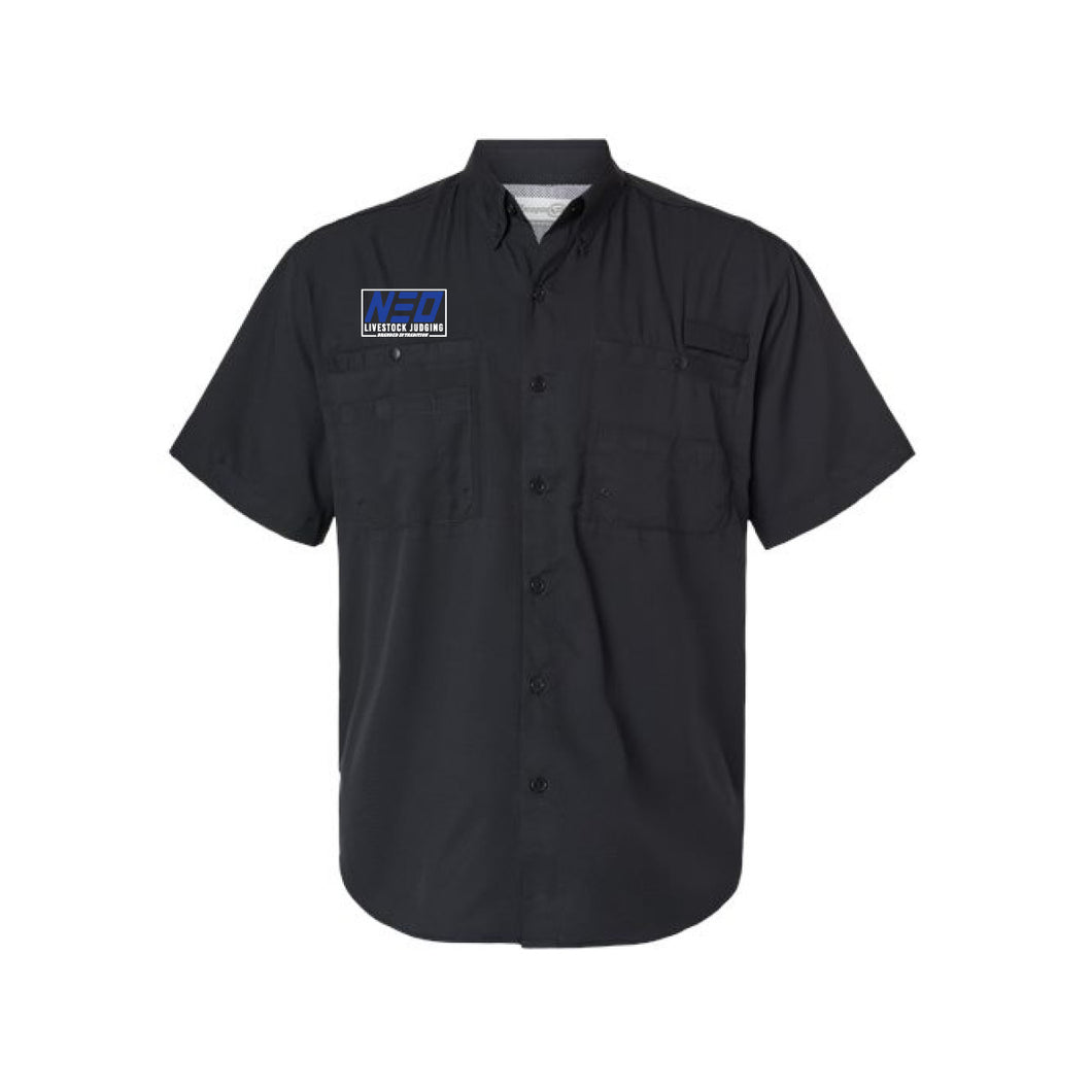 NEO LJ: Black Performance Fishing Shirt
