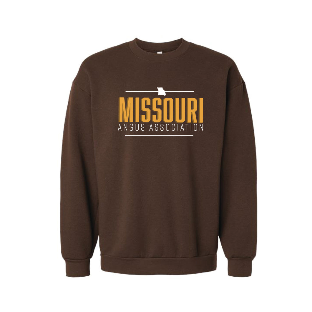 Missouri Angus: Brown Sweatshirt