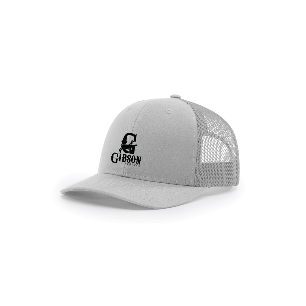 Gibson: Grey Mesh back Cap
