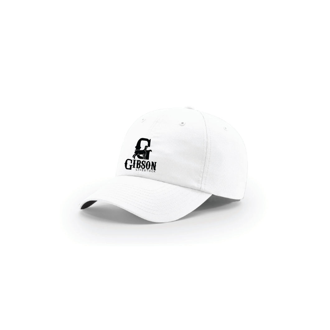 Gibson: White Unstructured Cap