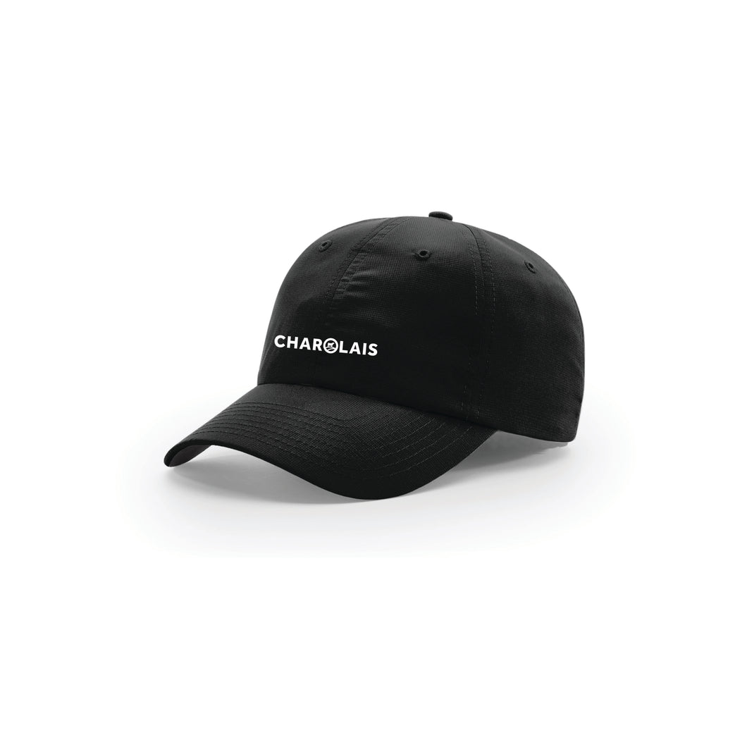 CHAR: Black Unstructured Cap