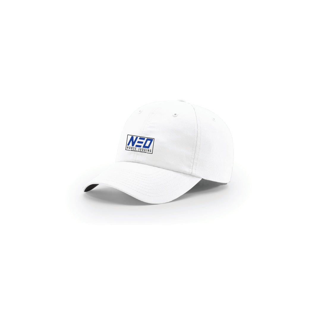 NEO Horse: Unstructured Cap- White