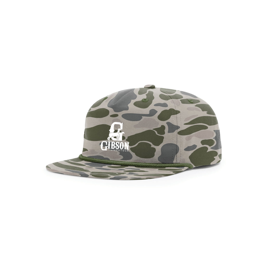 Gibson: Camo Rope Cap