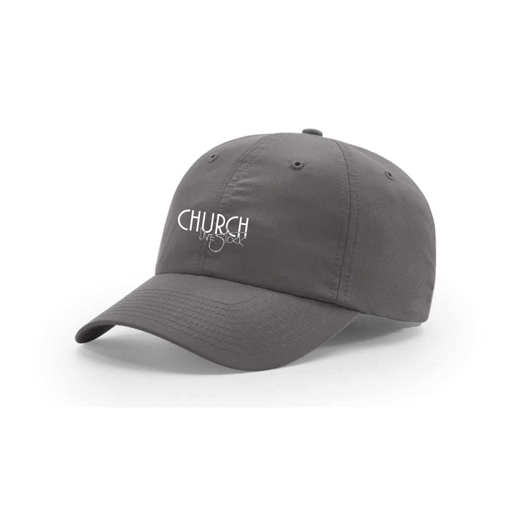Church: Charcoal Unstructured Cap