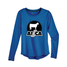 Load image into Gallery viewer, CHAR: Blue Long Sleeve Performance Shirt
