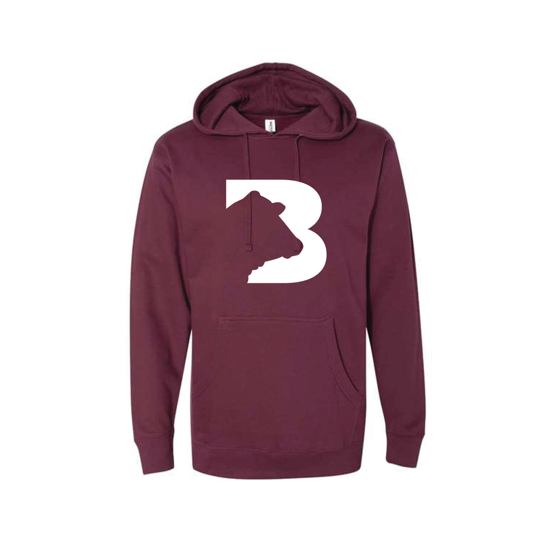 Brangus: Maroon Hoodie