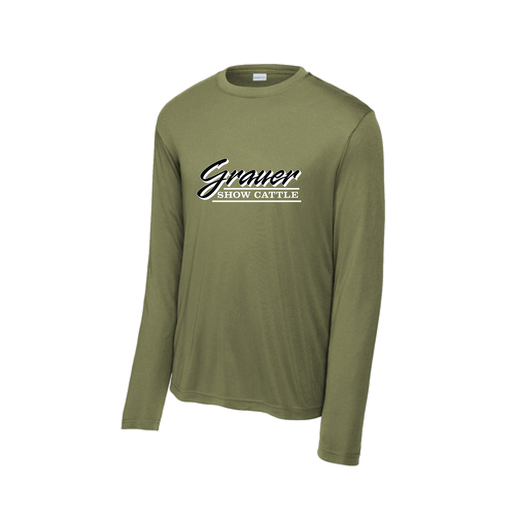 Grauer: Long Sleeve Performance Shirt