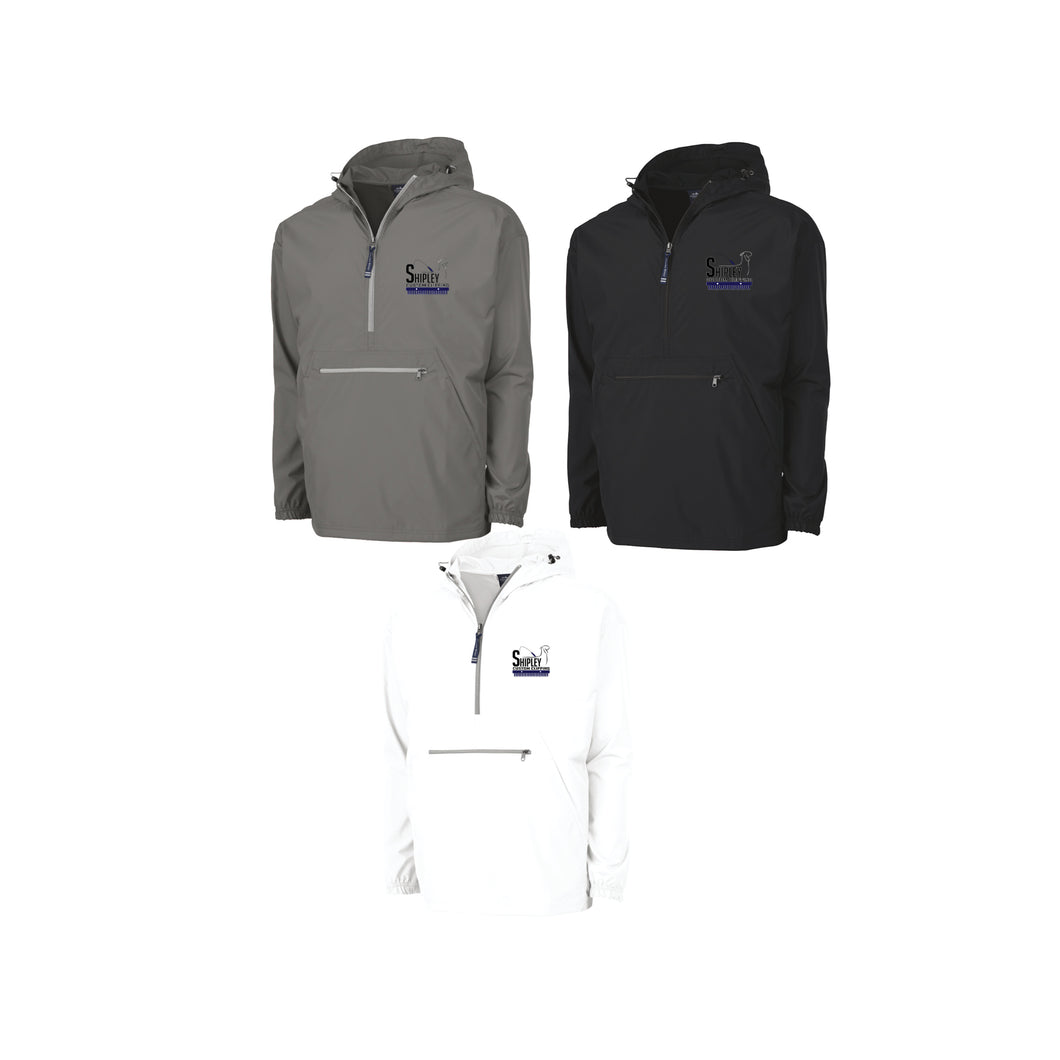 Shipley: 1/4 Zip Hooded Pullover