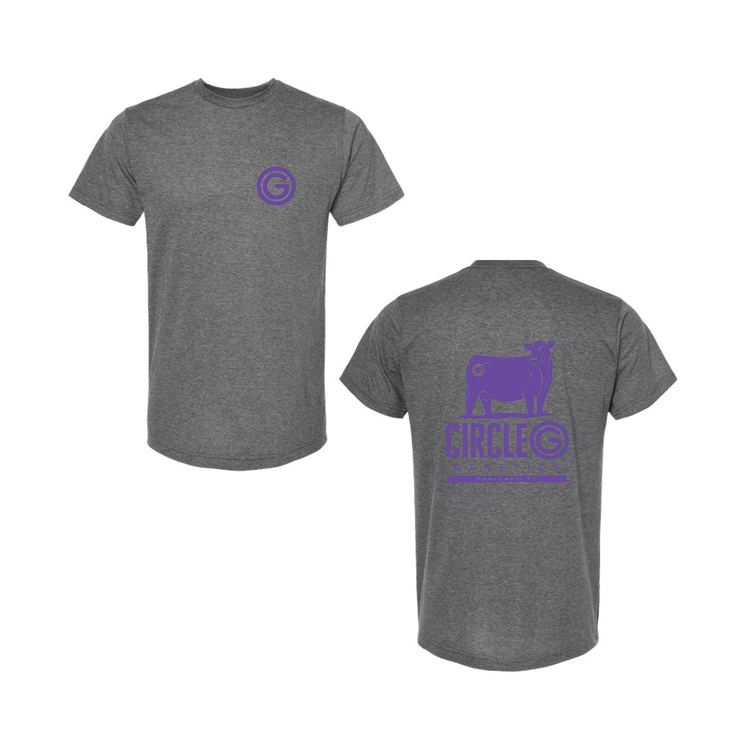 Circle G: Grey Short Sleeve T-Shirt