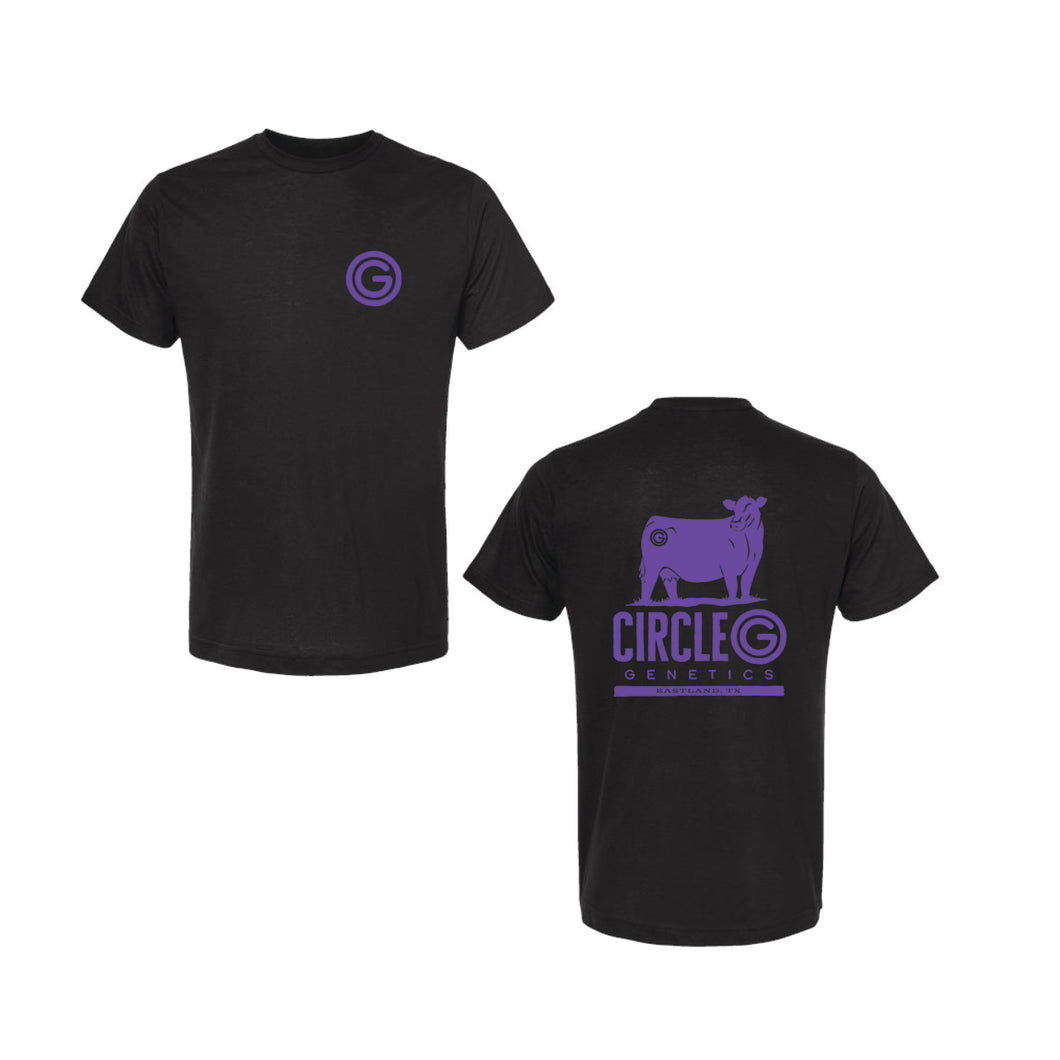 Circle G: Black Short Sleeve T-Shirt