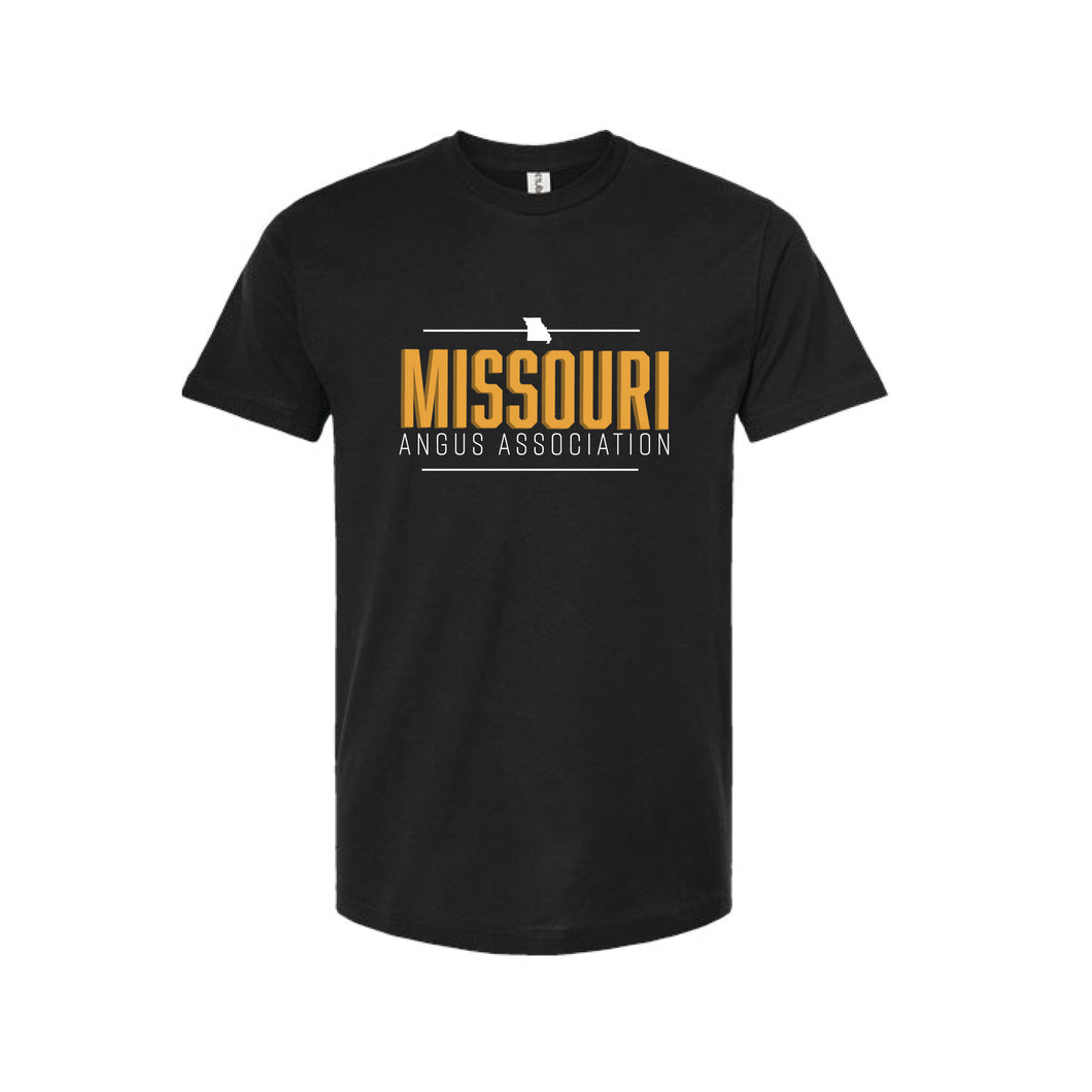 Missouri Angus: Black T-Shirt